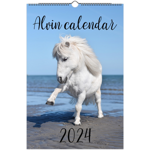 NEW Alvin Wall Calendar 2024 (US & CA)