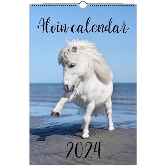 NEW Alvin Wall Calendar 2024 (US & CA)