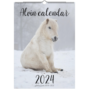 Alvin Wall Calendar 2023 (EU, Asia) - 2023 updated version