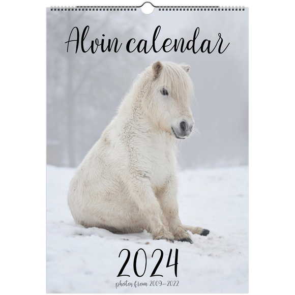 Alvin Wall Calendar 2023 (EU, Asia) - 2023 updated version