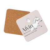 Alvin cork-back coaster