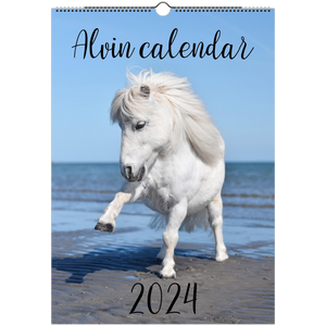 NEW Alvin Wall Calendar 2024 (EU, Asia)