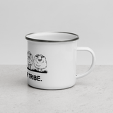 "Find your tribe" Enamel Mug