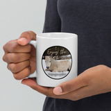 "The little things" Black - White glossy mug