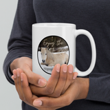 "The little things" Black - White glossy mug