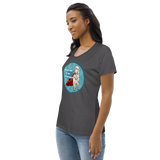 "Superpower" Women's fitted eco tee