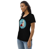 "Superpower" Women's fitted eco tee