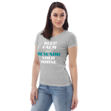 "Reward your horse" Women's fitted eco tee