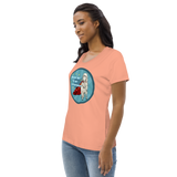 "Superpower" Women's fitted eco tee