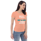 "Reward your horse" Women's fitted eco tee