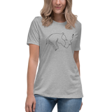 "Playlovelearn" Women's Relaxed T-Shirt