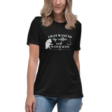 "Sip coffee" Women's Relaxed T-Shirt