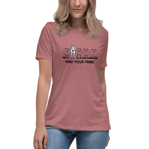 "Find your tribe" Women's Relaxed T-Shirt