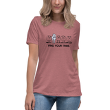 "Find your tribe" Women's Relaxed T-Shirt