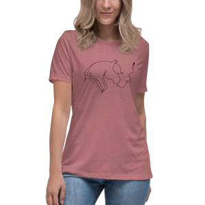 "Playlovelearn" Women's Relaxed T-Shirt