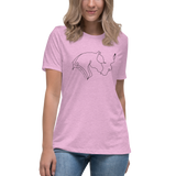 "Playlovelearn" Women's Relaxed T-Shirt