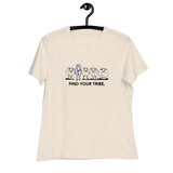 "Find your tribe" Women's Relaxed T-Shirt