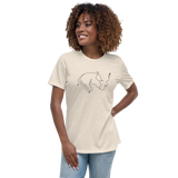 "Playlovelearn" Women's Relaxed T-Shirt