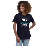 "Reward your horse" Women's Relaxed T-Shirt