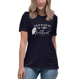 "Sip coffee" Women's Relaxed T-Shirt